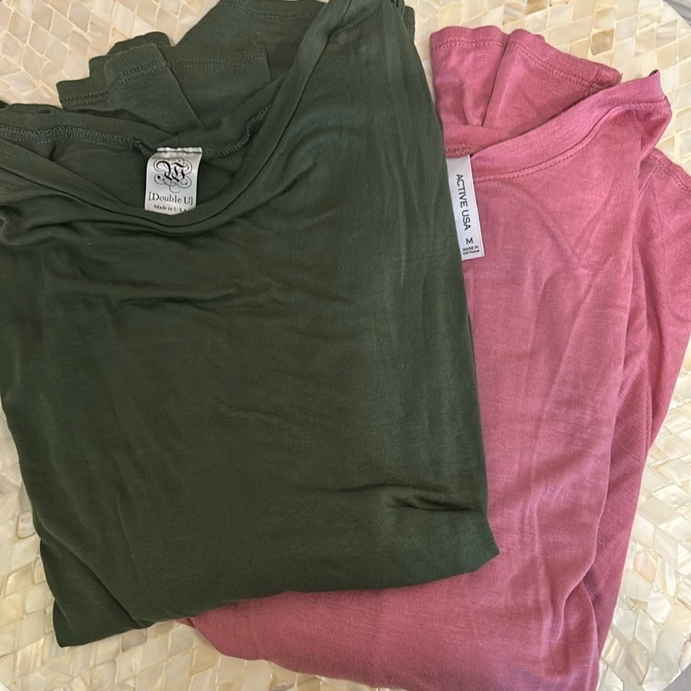 Set of 2 active wear top